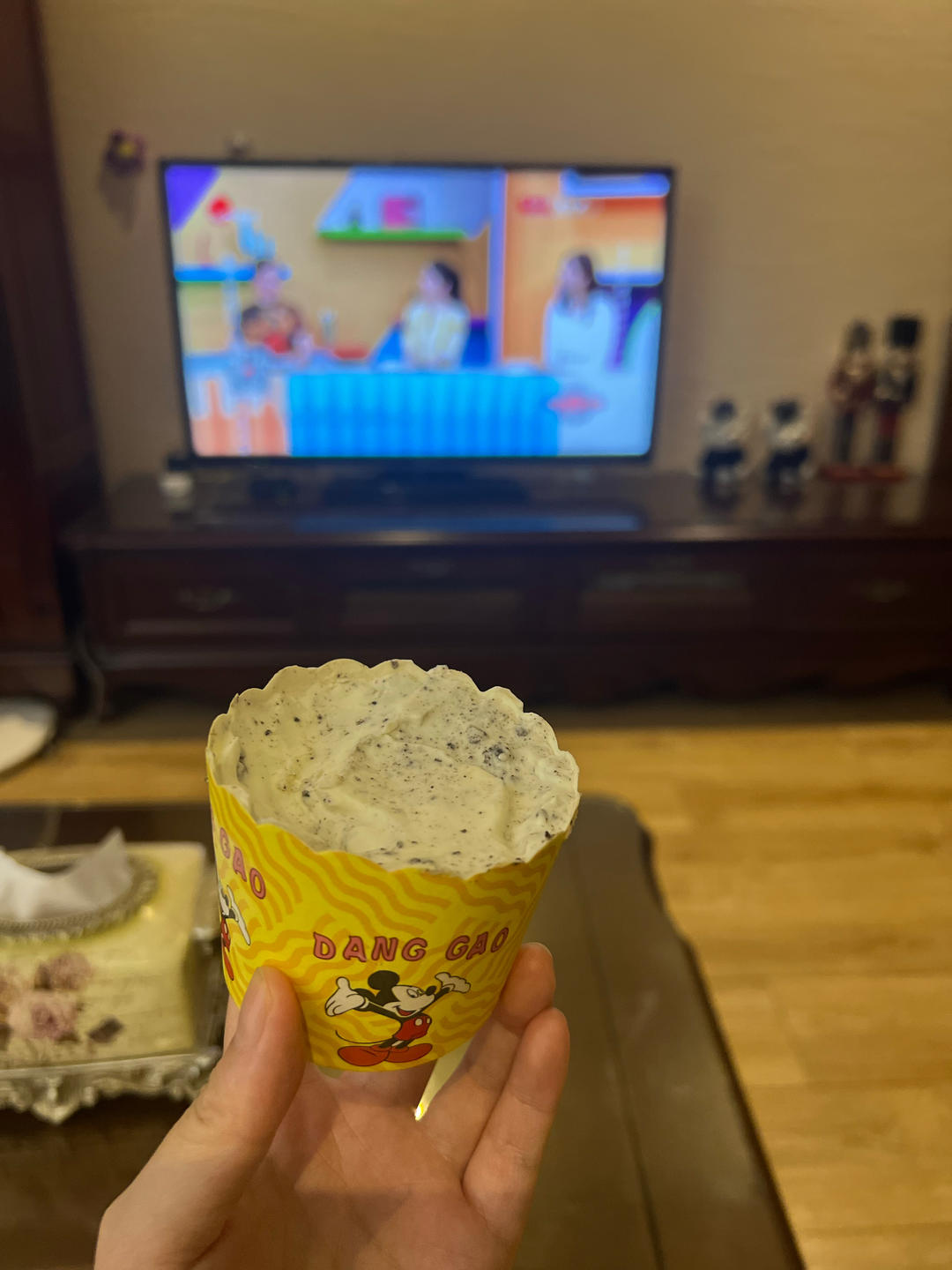 敲好吃的😋奥利奥巧克力冰淇淋（小美版）