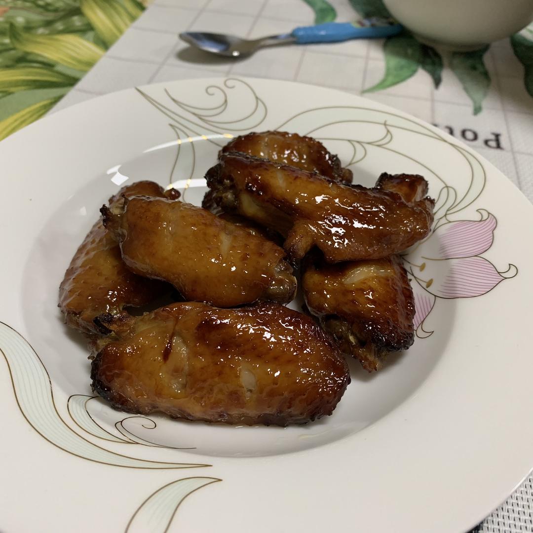 蜜汁烤鸡翅（烤箱版奥尔良烤翅）【诱食】