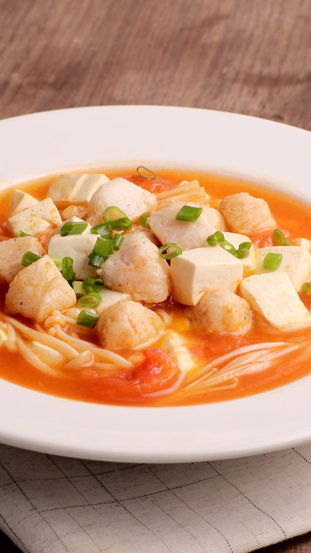 龙利鱼豆腐煲的做法