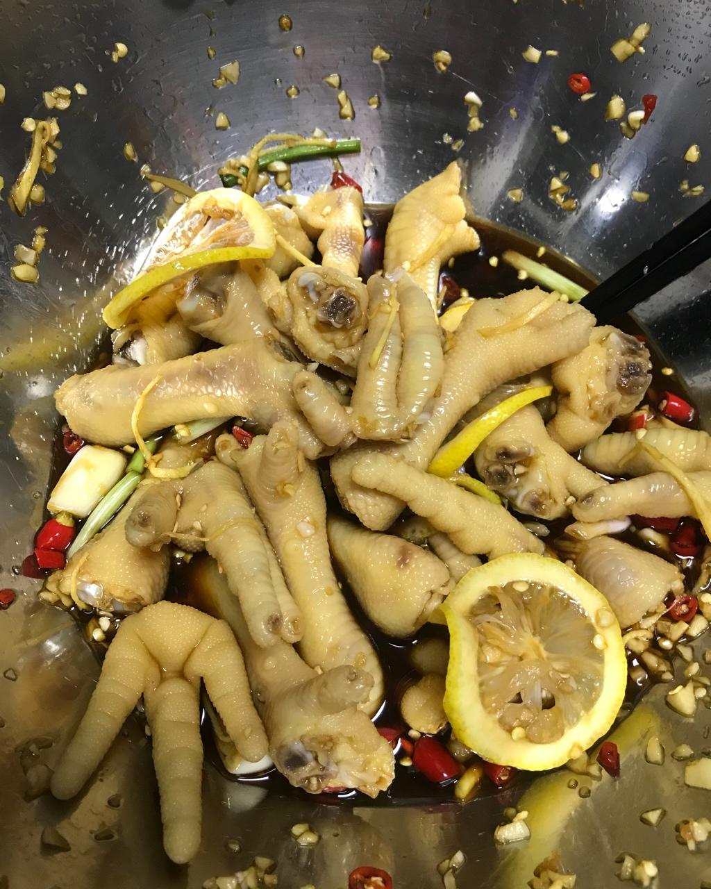 超好吃的🍋酸辣凤爪