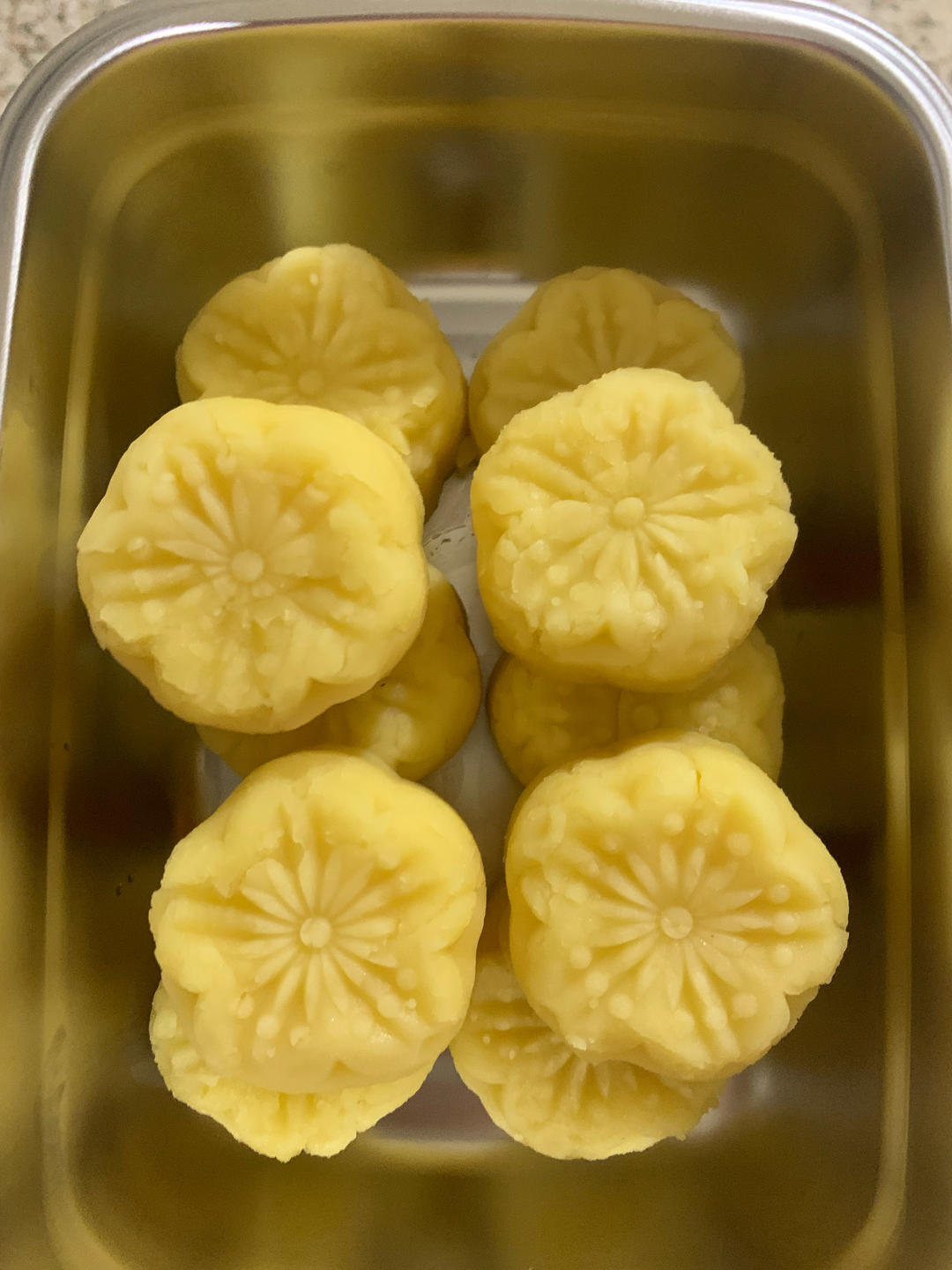 绿豆糕（不用锅炒）