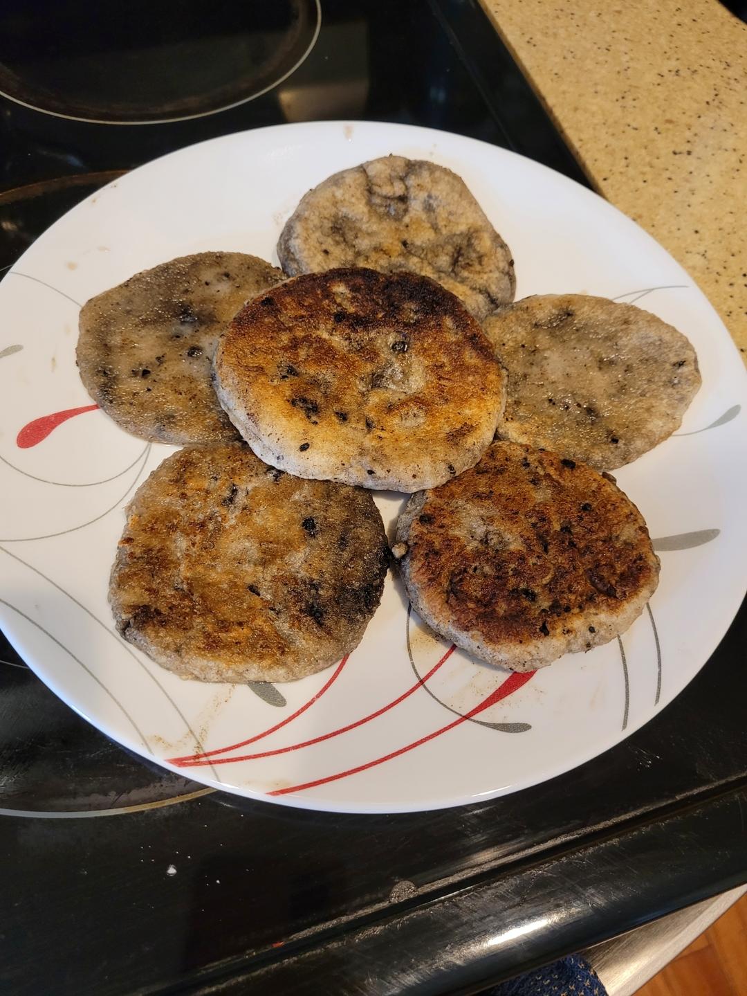 港式黑芝麻烧饼