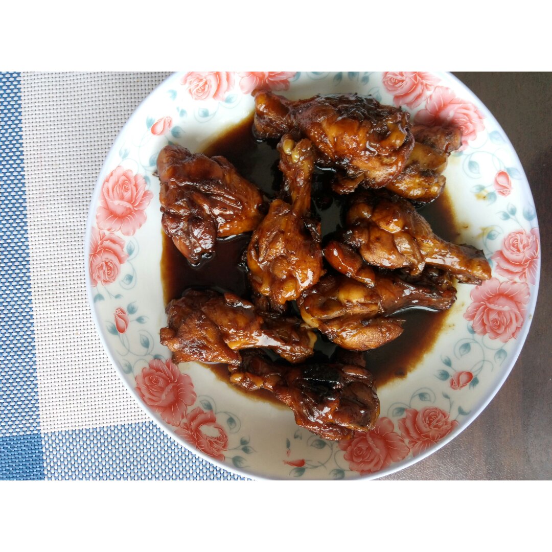 简易版可乐小鸡腿