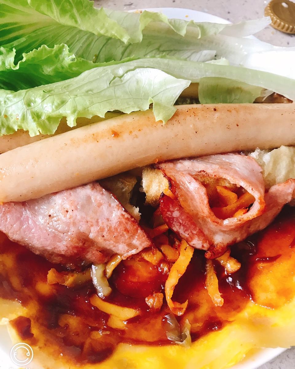 平底锅版煎饼果子