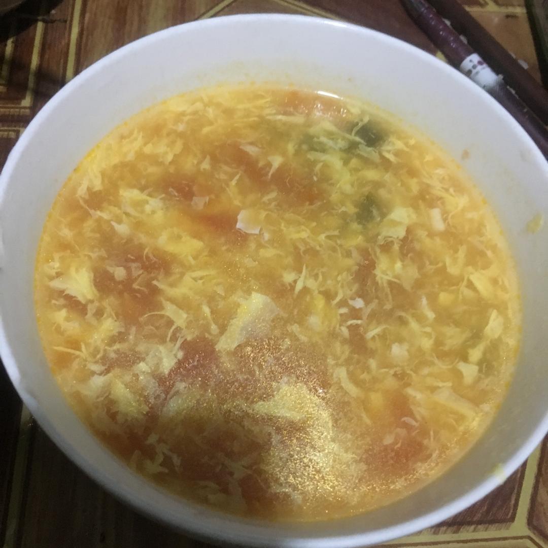 西红柿鸡蛋汤