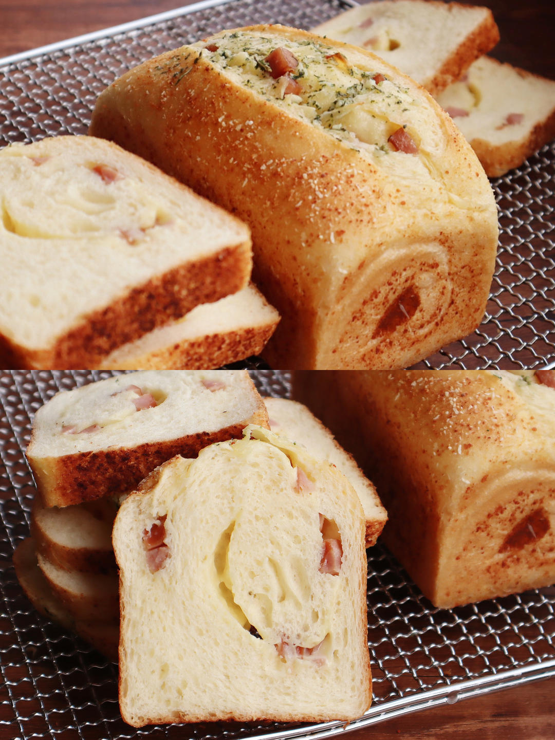 双重芝士早餐吐司