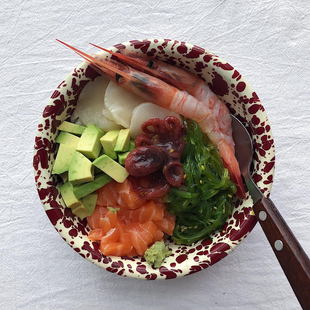 日式海鲜丼