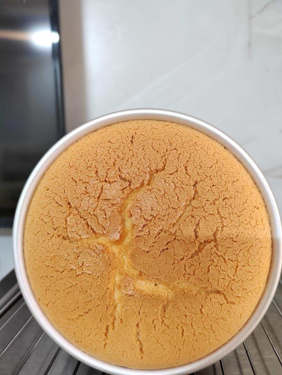超柔软6寸戚风蛋糕(附8寸配方)零失败 超详细‼️含操作视频