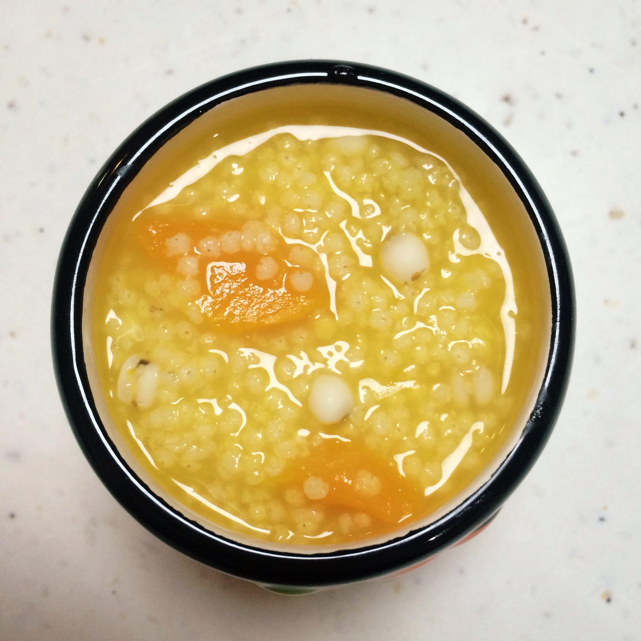 南瓜薏仁小米粥的做法