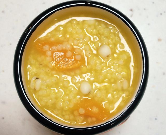 南瓜薏仁小米粥的做法