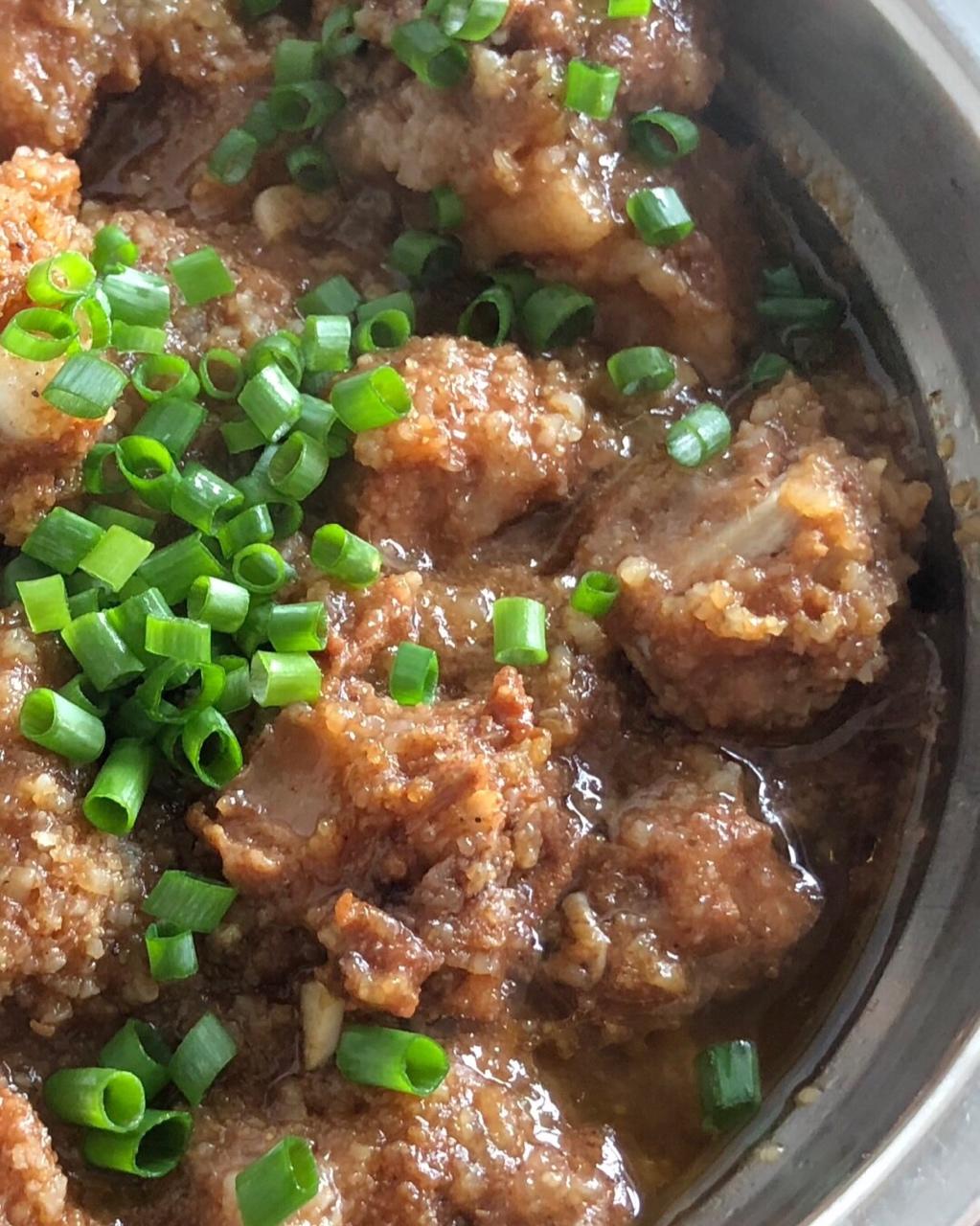 snowwoman1做的粉蒸排骨