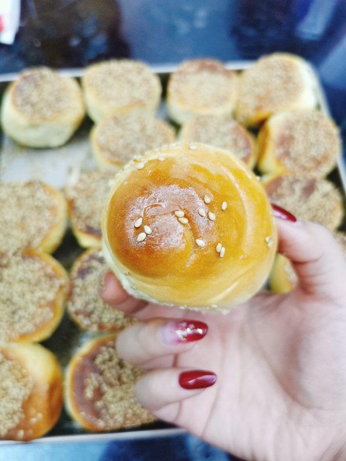 蜂蜜脆底小面包