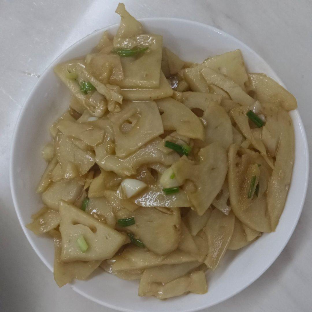 全家都爱吃的清炒藕片😋