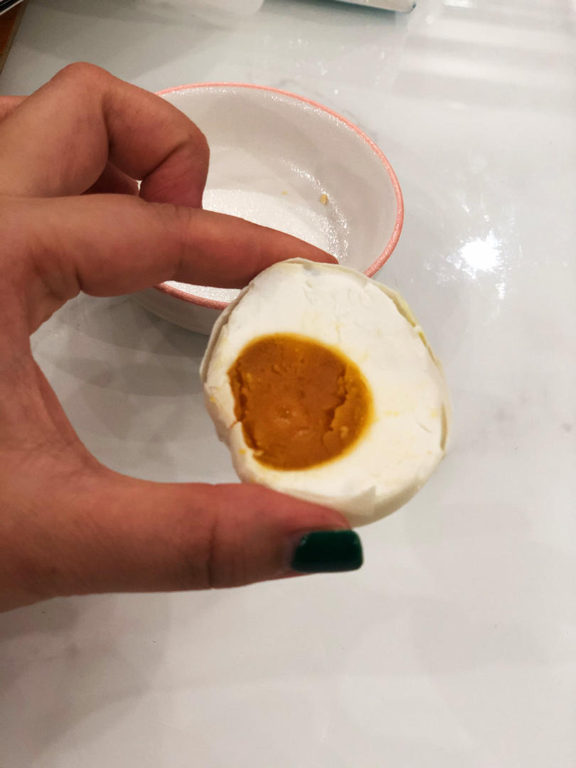 省时省力冒油腌鸭蛋，鸡蛋