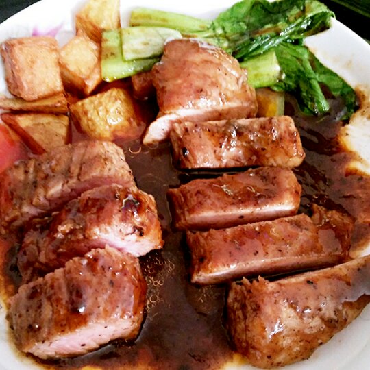 煎猪排