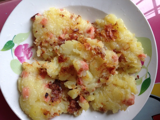 土豆火腿早餐饼