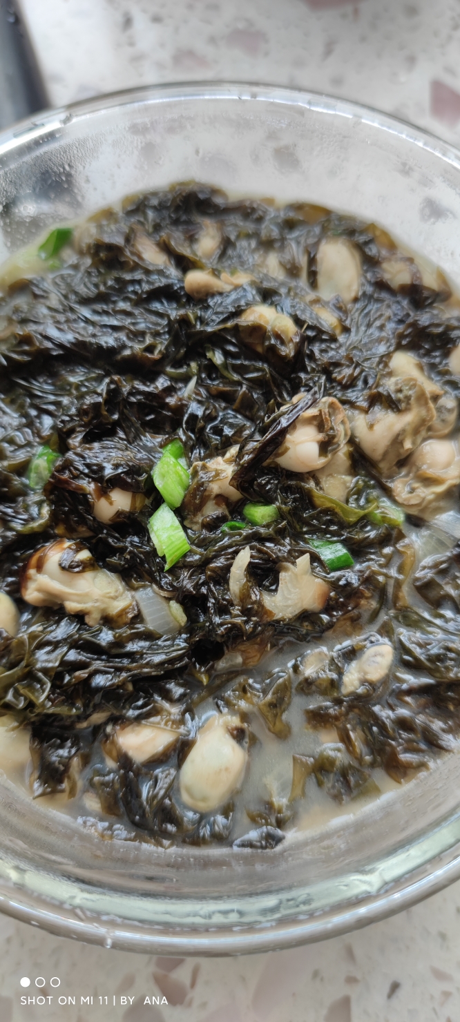海蛎紫菜煲之简单版