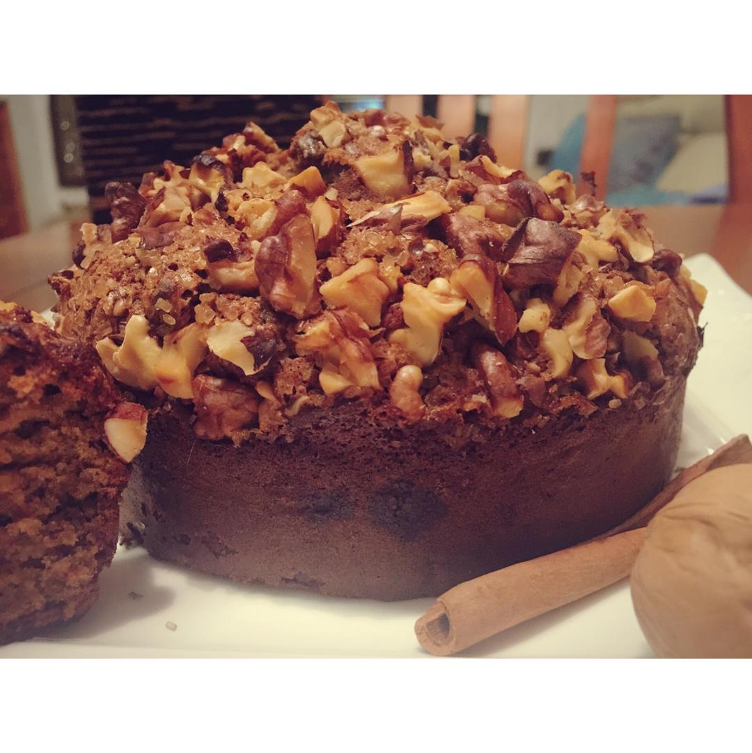 香蕉核桃磅蛋糕 Banana & Walnut Pound Cake