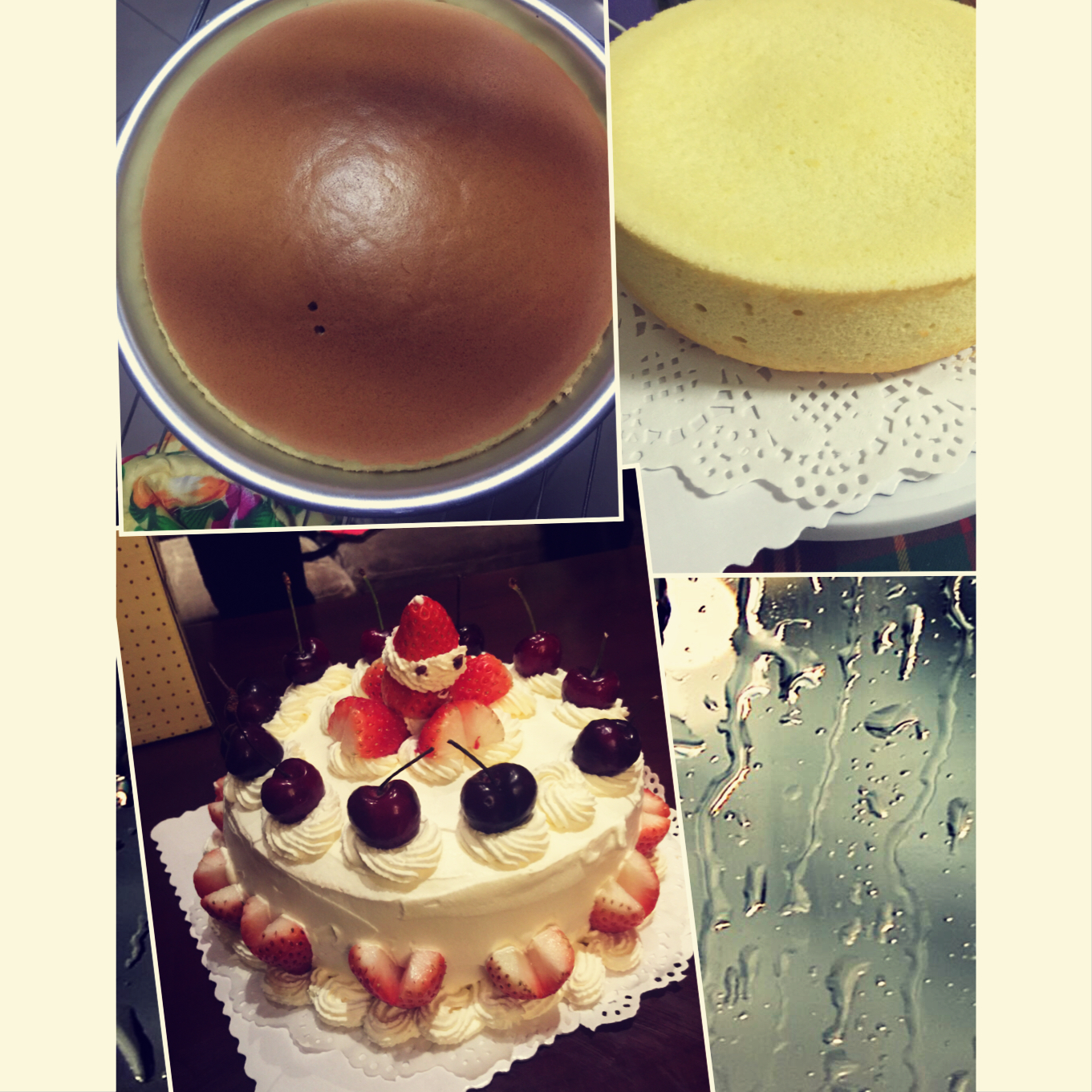 承重+口感都OK的戚风蛋糕坯子