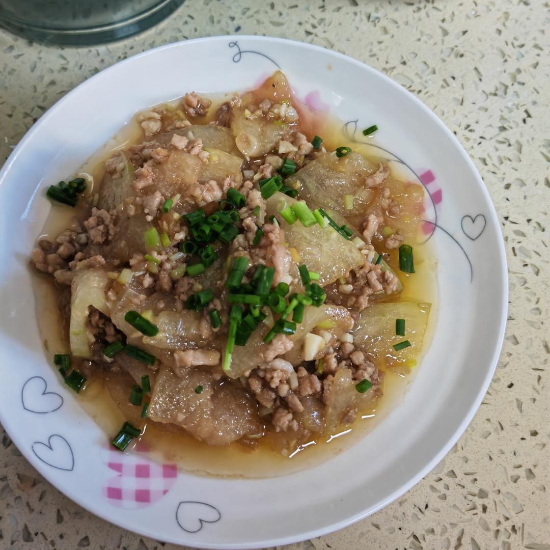 肉末炒冬瓜(超下饭)