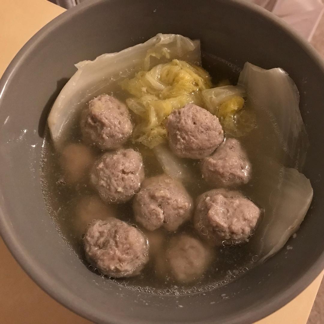 猪肉丸子汤
