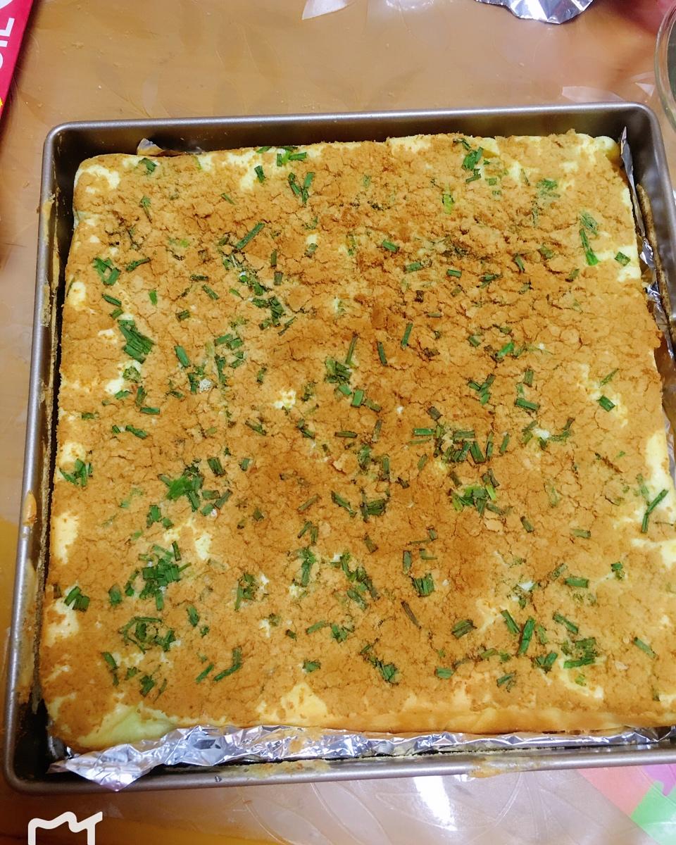 香葱肉松蛋糕
