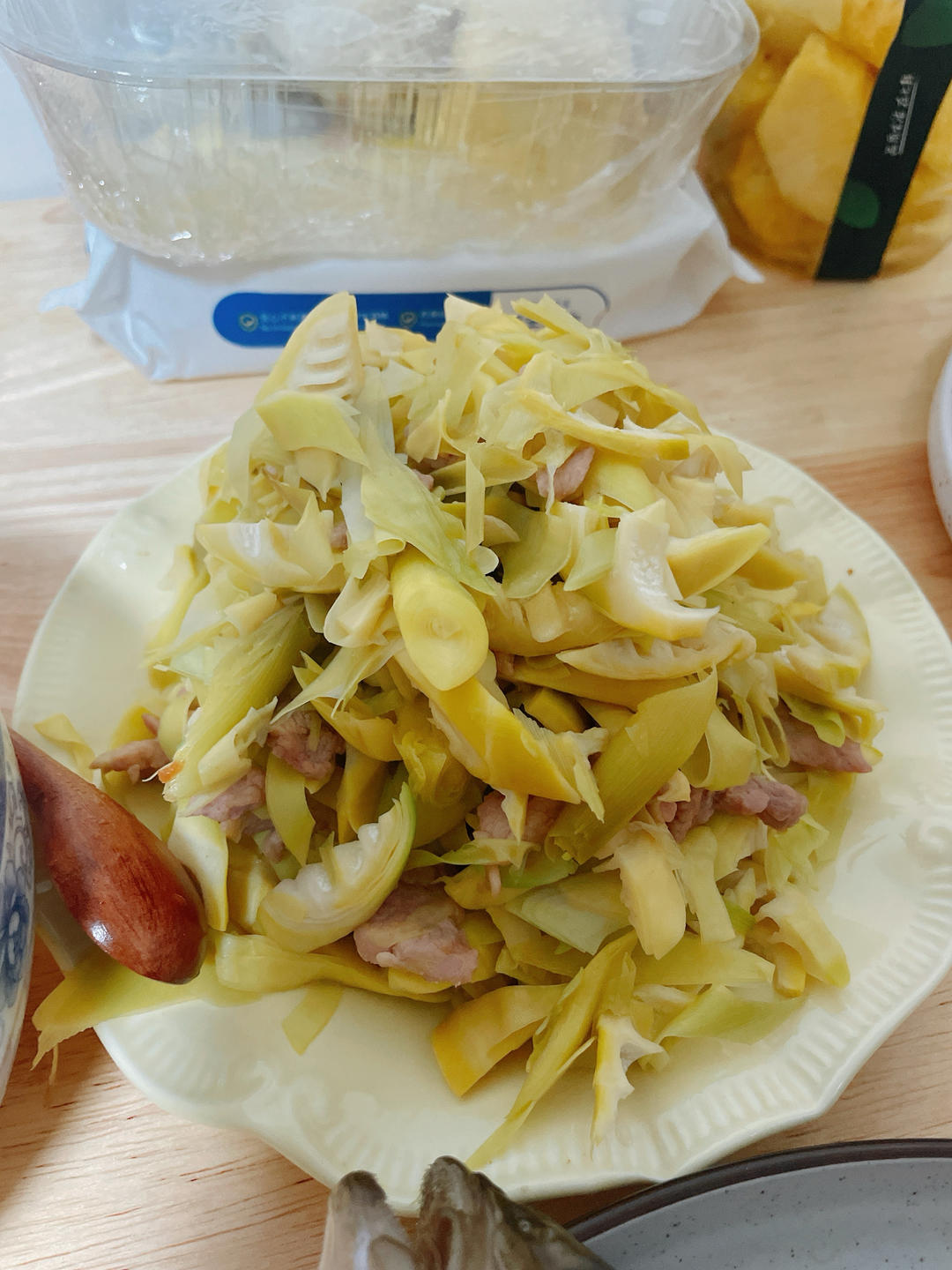 小炒竹笋