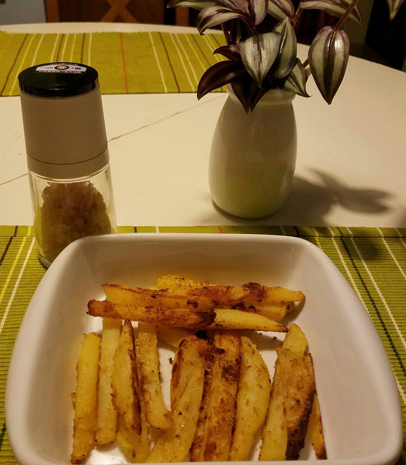 烤薯角/薯条的做法 步骤8