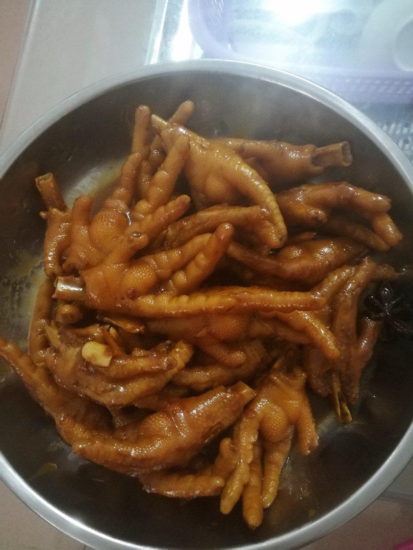 不油腻的红烧鸡爪