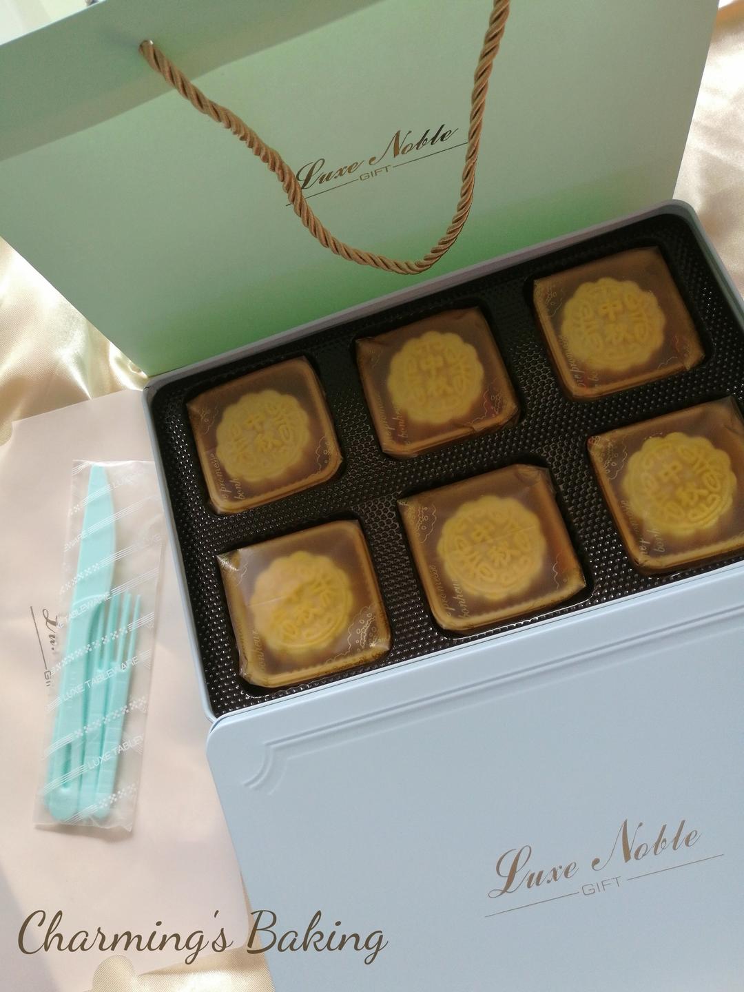 超详细图解版--流心奶黄月饼