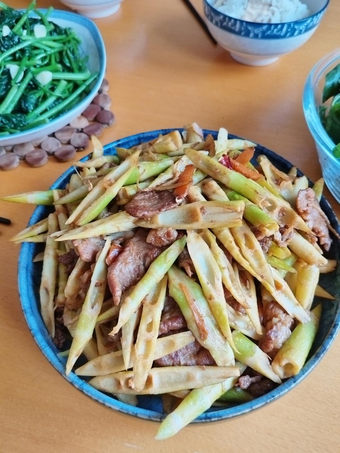 小炒竹笋