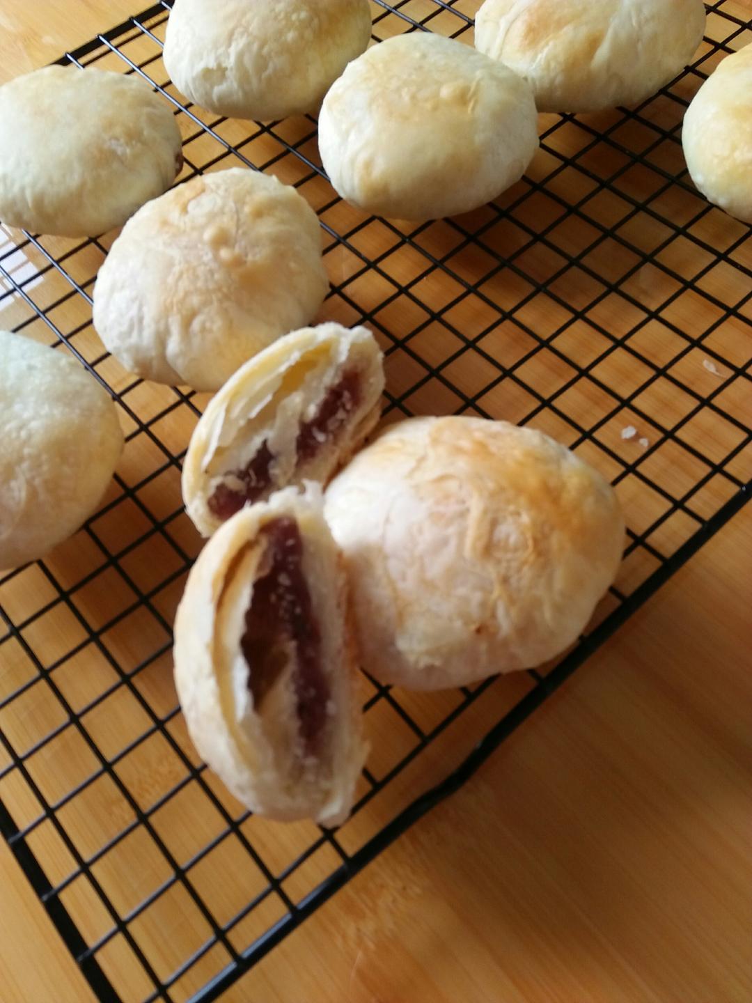 玫瑰鲜花饼【附玫瑰酱的做法】