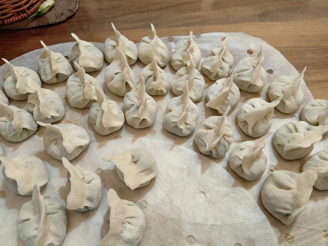 韭菜鸡蛋虾仁饺子（三人量）