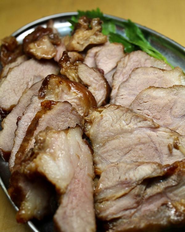 上海味道的鲜肉锅贴