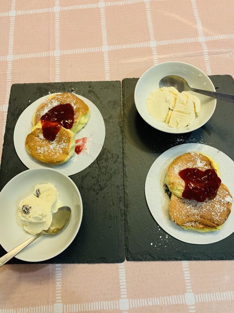 原味无油日式舒芙蕾厚松饼