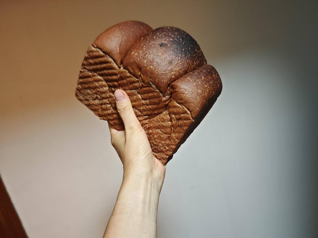 巨~巨好吃的巧克力奶油吐司