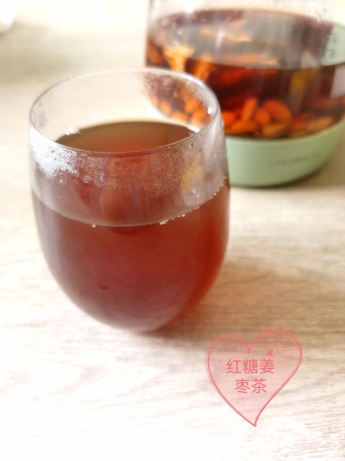 夏季养生姜枣茶的做法