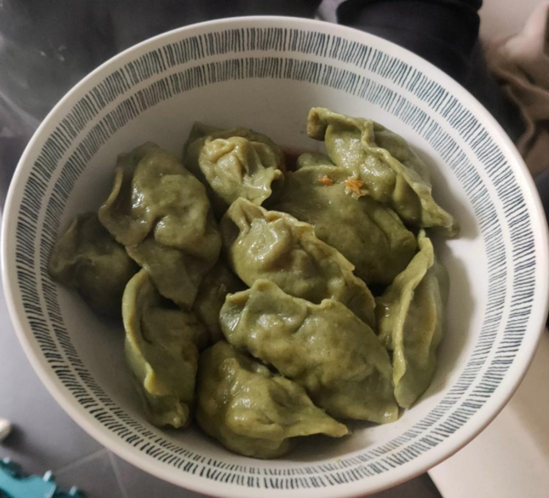 西葫芦鸡蛋虾仁饺子