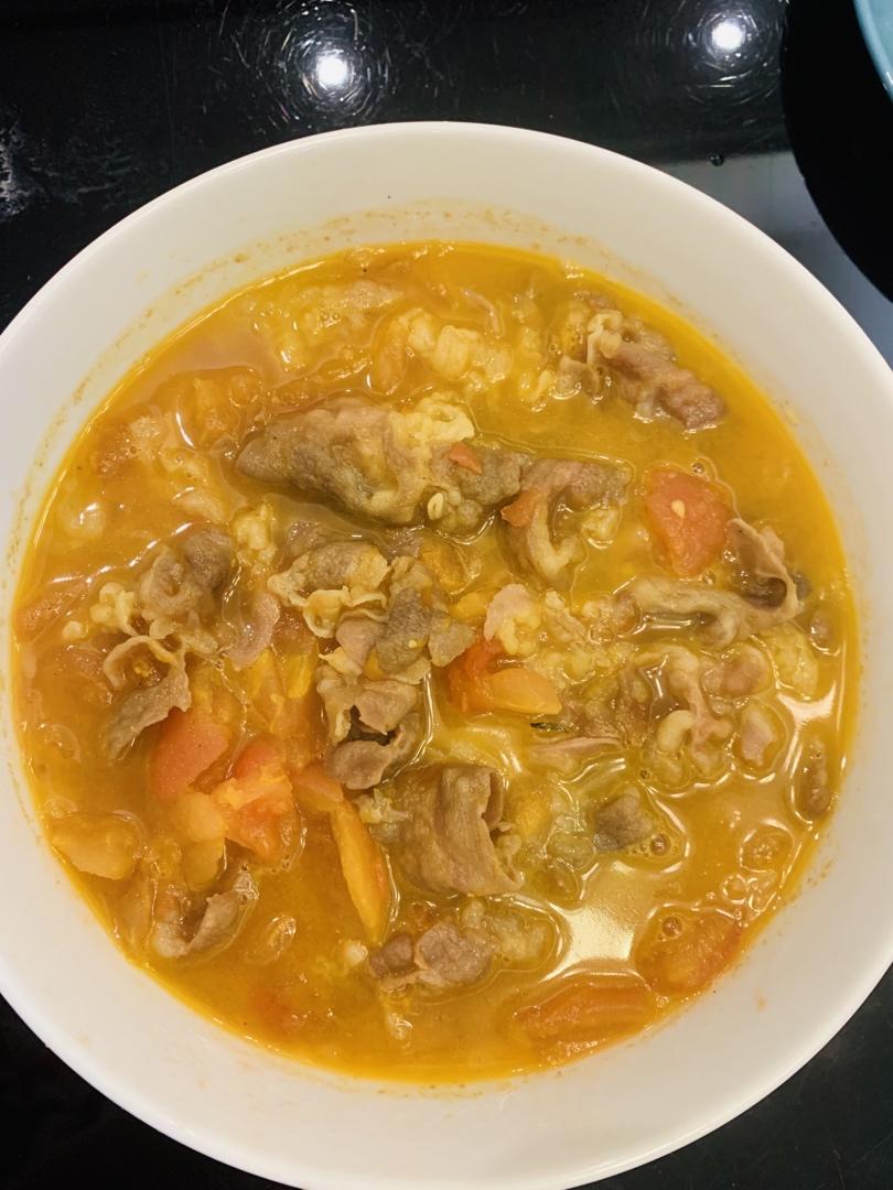 番茄肥牛汤