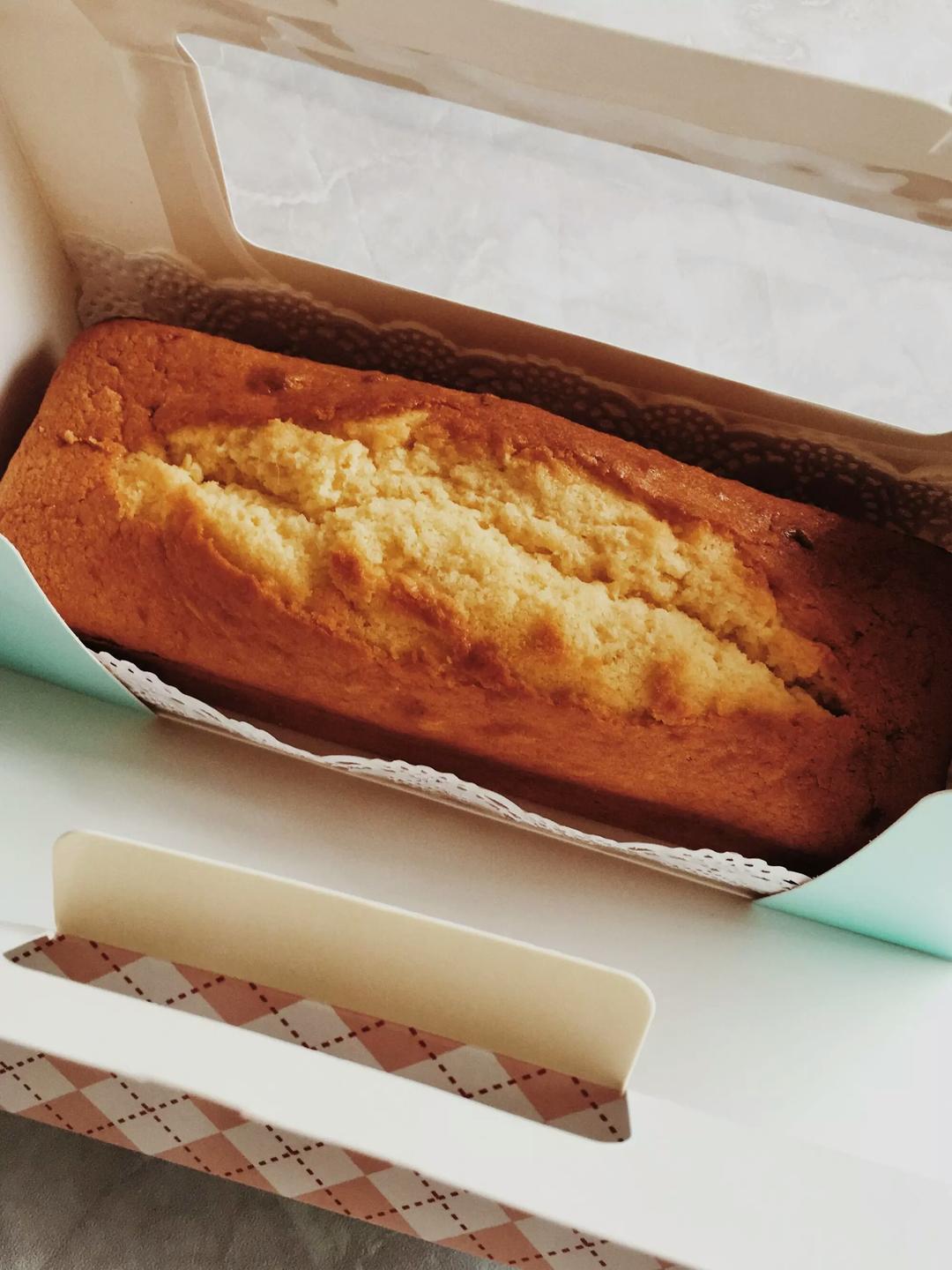 淡奶油磅蛋糕