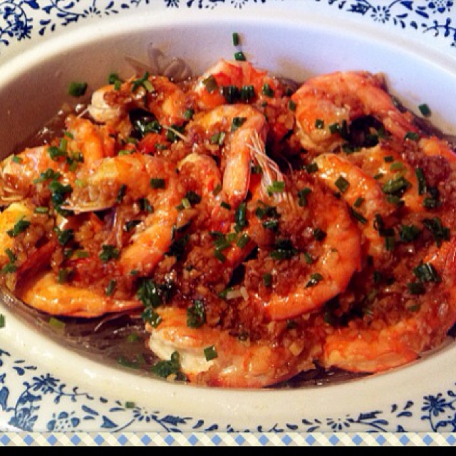 蒜蓉粉丝蒸虾