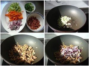 胡萝卜芹菜肉丝炒面的做法 步骤9