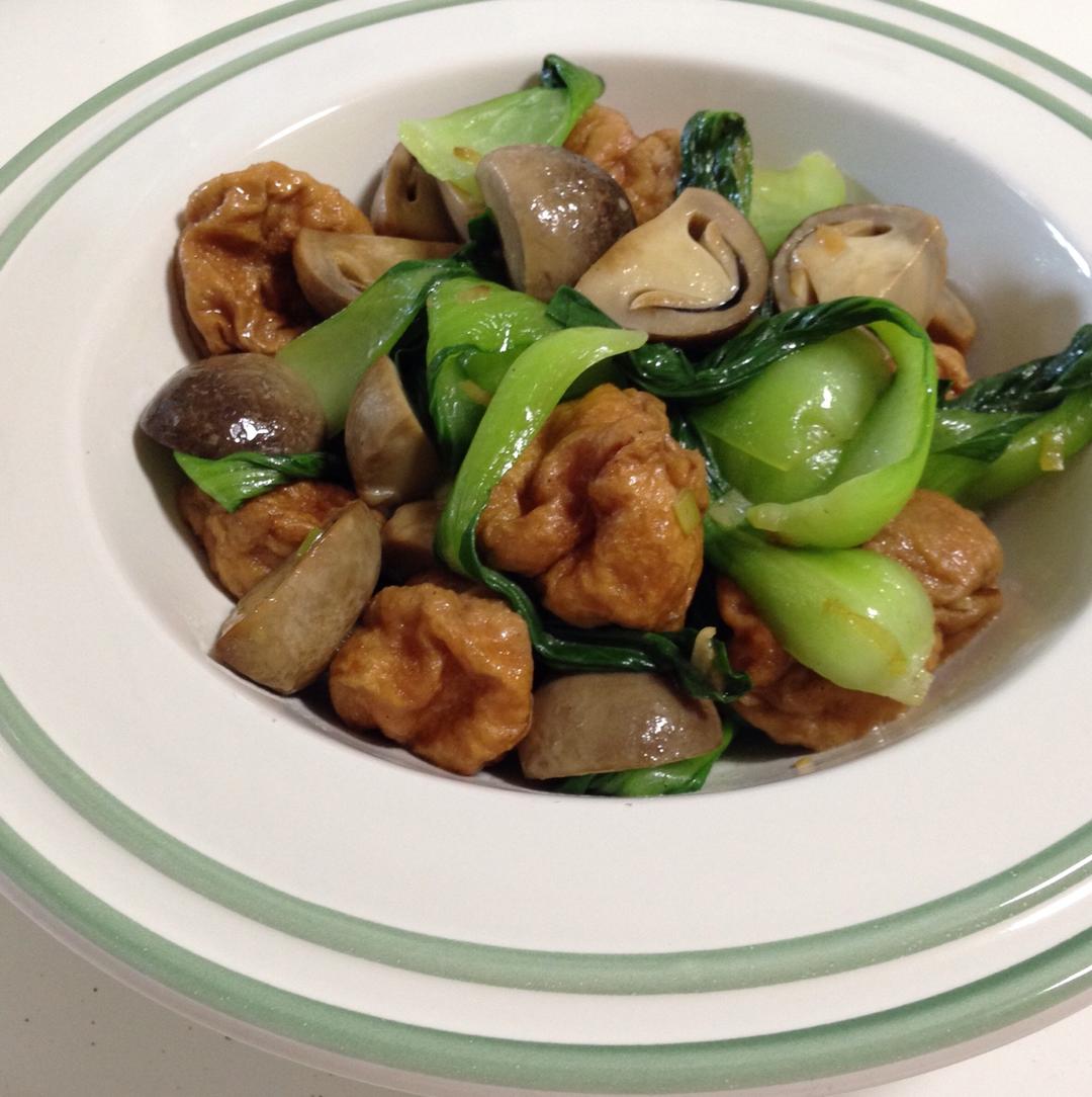 yangchen做的香菇面筋