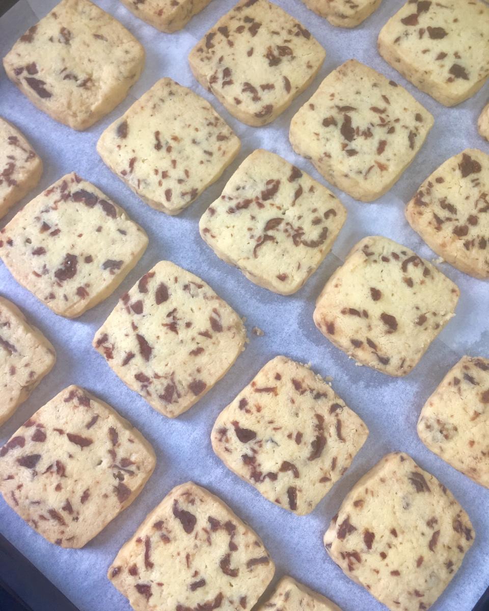 蔓越莓饼干的做法（烤箱做饼干）