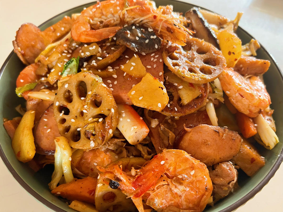 家庭聚会被赞爆的～麻辣香锅 今天这道菜太给撑场面了