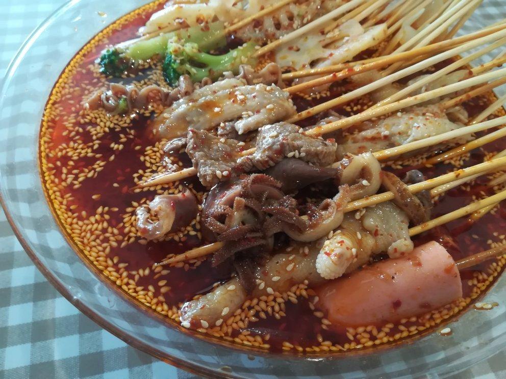 （极简版）红油钵钵鸡冷串串