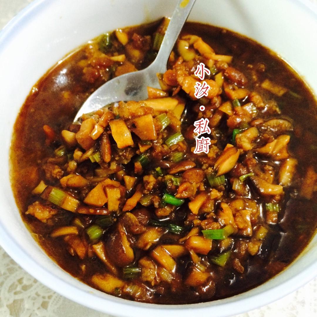 香菇炸酱（炸酱面）