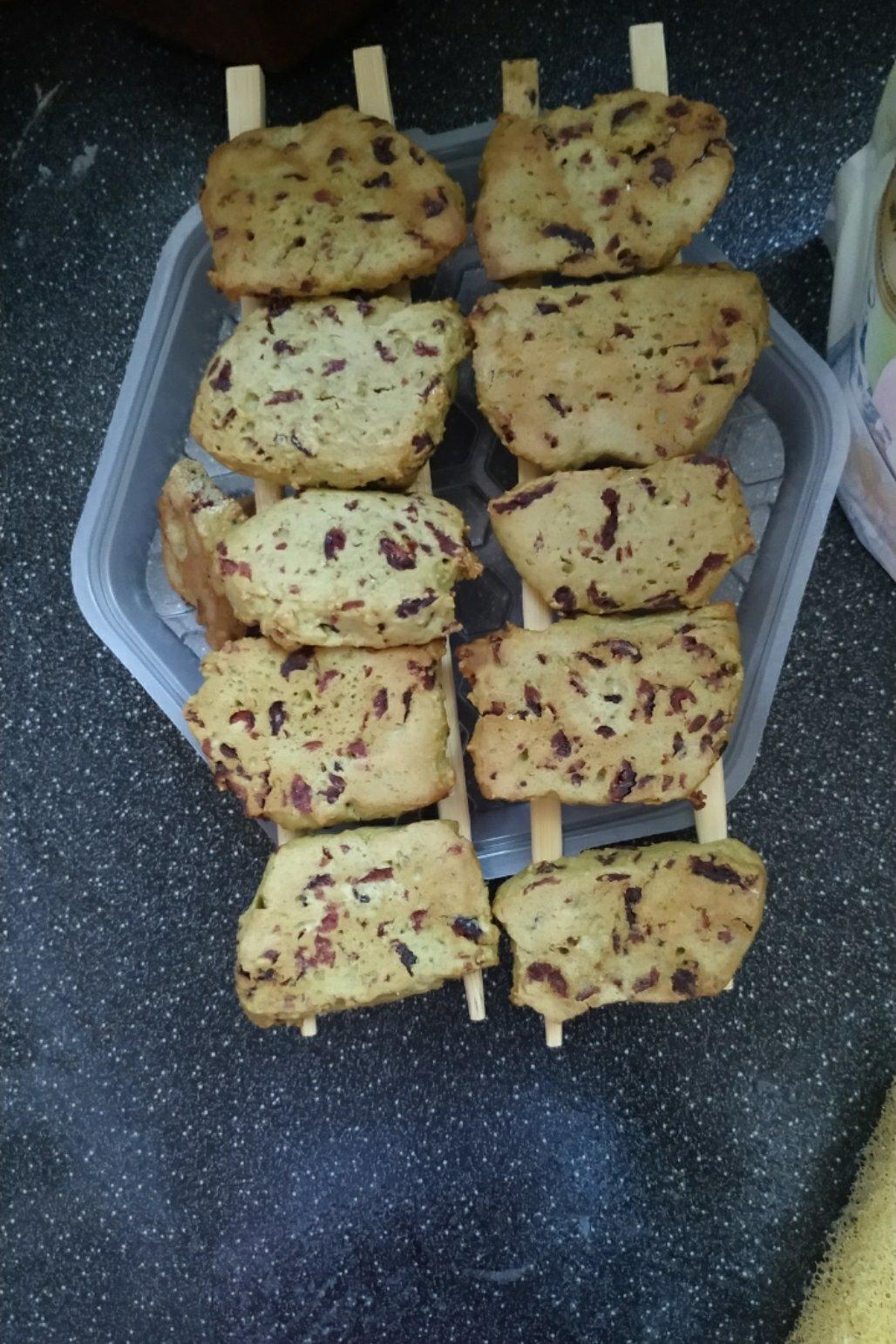 无黄油蔓越莓抹茶曲奇