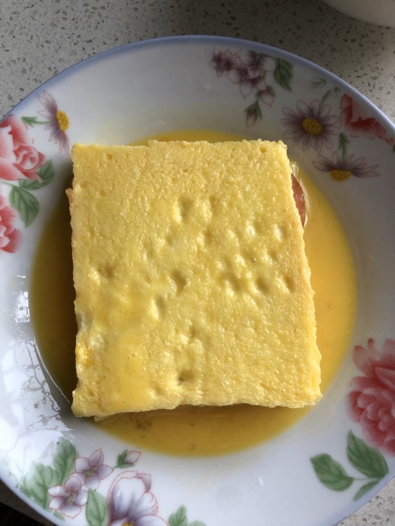 十分钟快手早餐【港式火腿西多士】