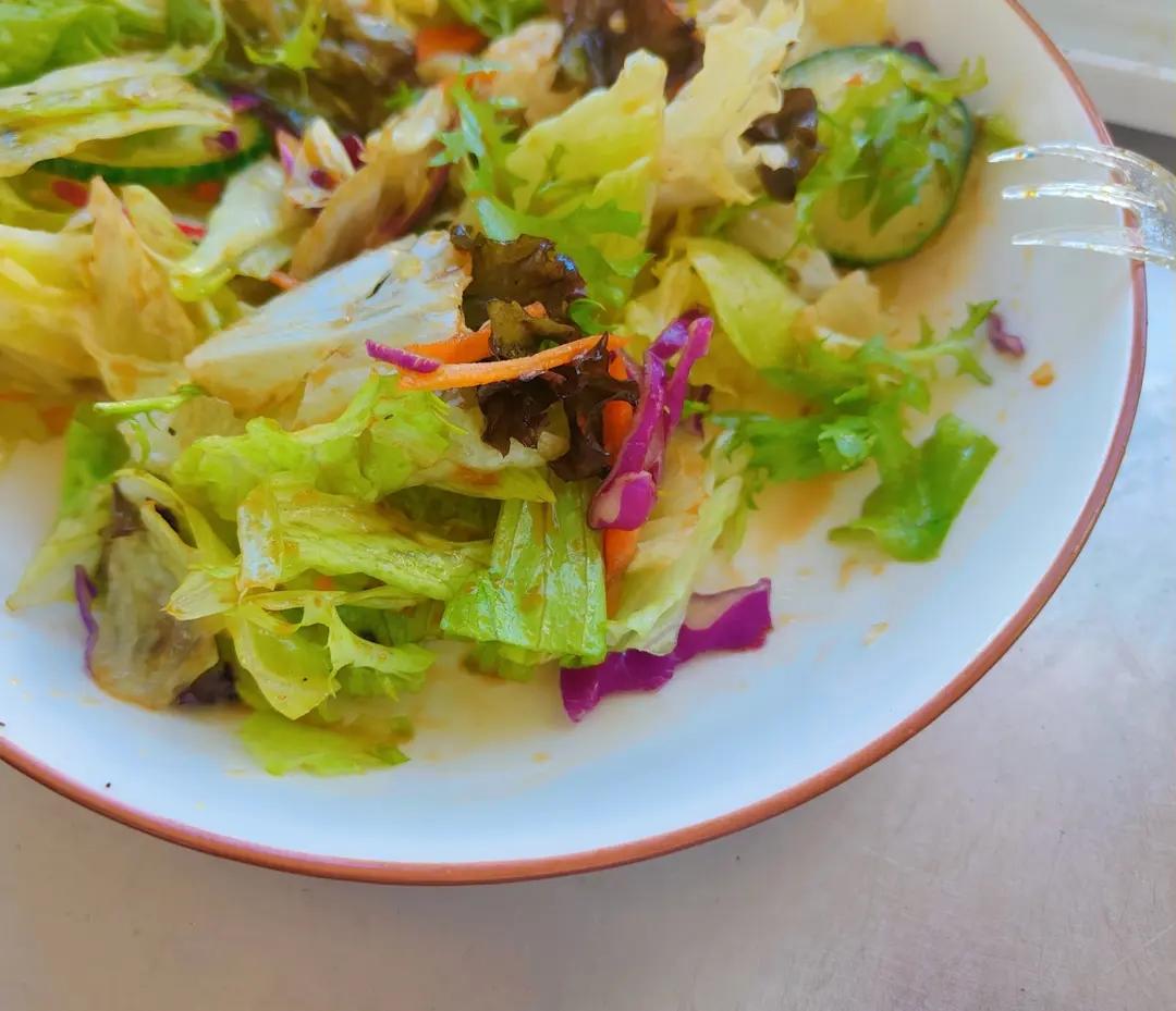 好吃到爆炸的蔬菜沙拉油醋汁（自制版）